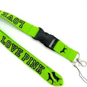 VICTORIA'S SECRET LOVE PINK - LANYARD KEYCHAIN